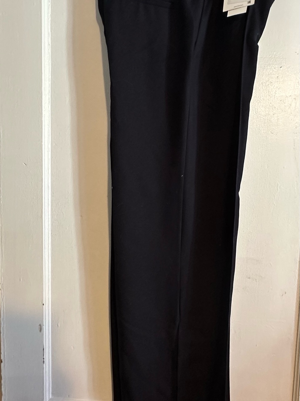Zara Black Straight-Leg Trousers